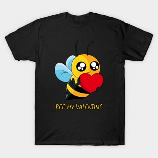 Bee my Valentine - Cute Animals T-Shirt